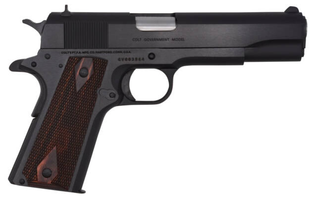 GOV'T CLASSIC 45ACP BL/WD 5"