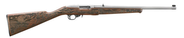 10/22 250TH ENGRAVE 22LR SS/WD