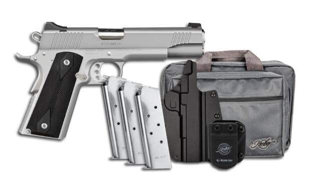 STAINLESS LW 45ACP 5" 8+1