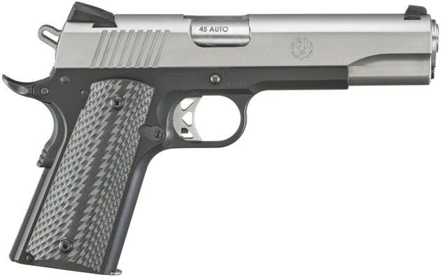 SR1911 45ACP SS/G10 5" 8+1 FS