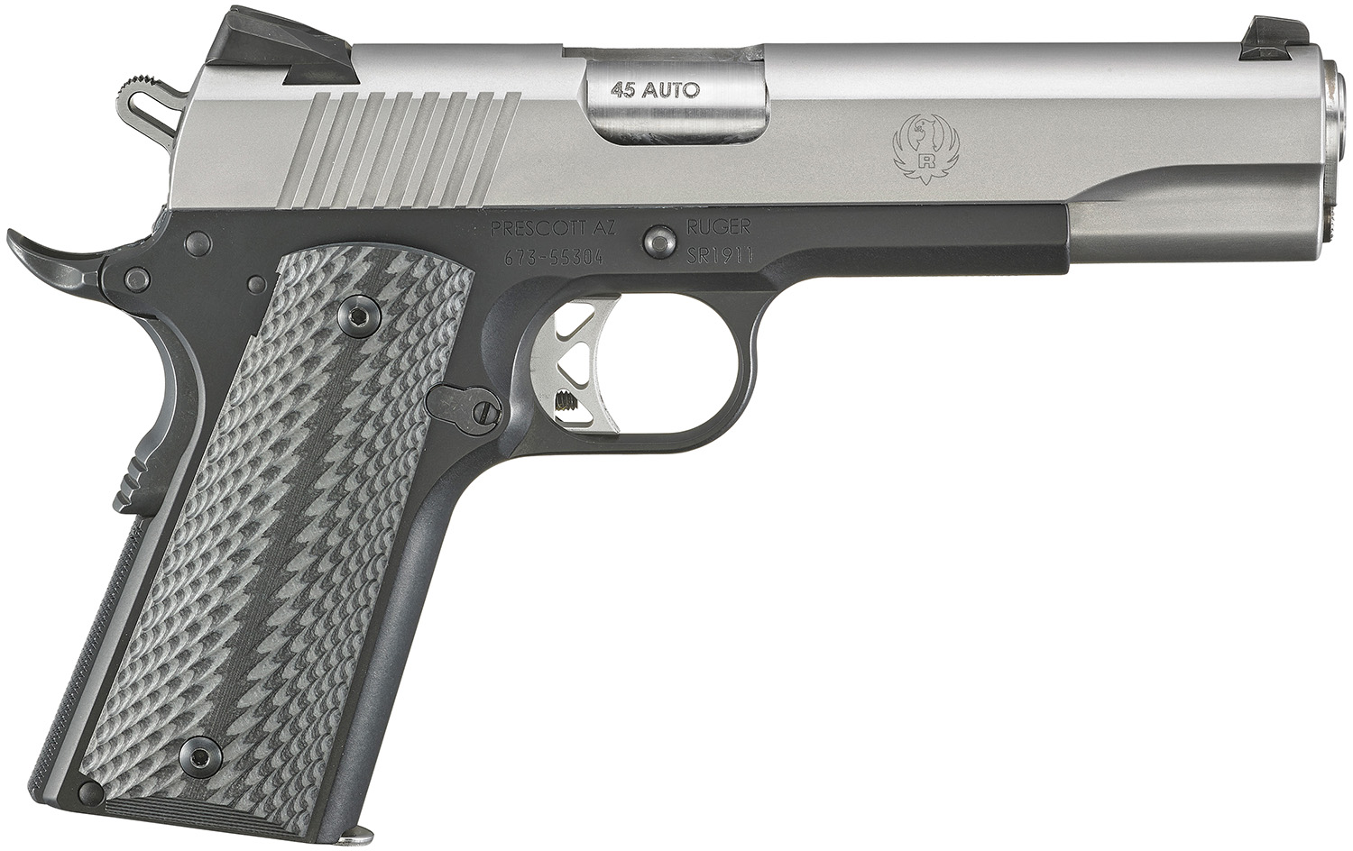 SR1911 45ACP SS/G10 5" 8+1 FS