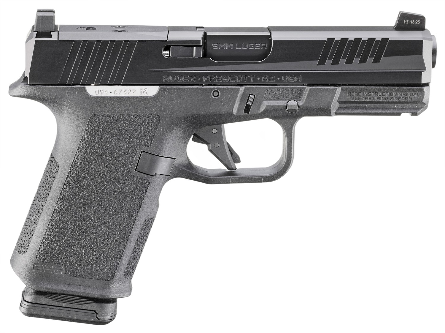RXM 9MM BLK/BLK 15+1 4" AS