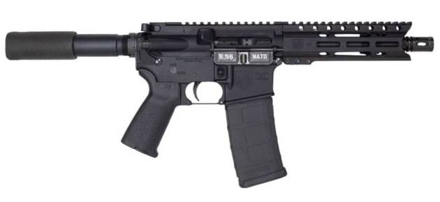 DB-15 PIST 5.56MM BLK 7"