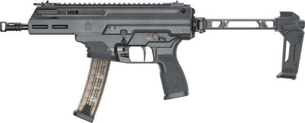 KUNA 9MM 6.1" BLK 30+1 BRACE