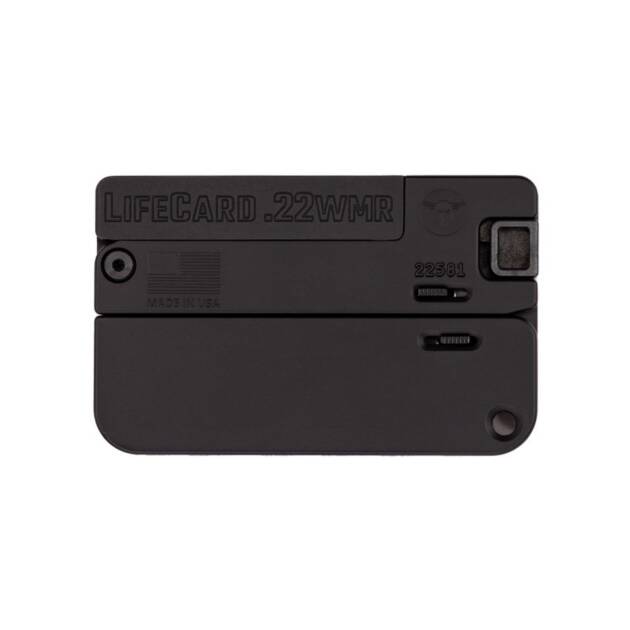 LIFECARD 22MAG BLACK/BLACK
