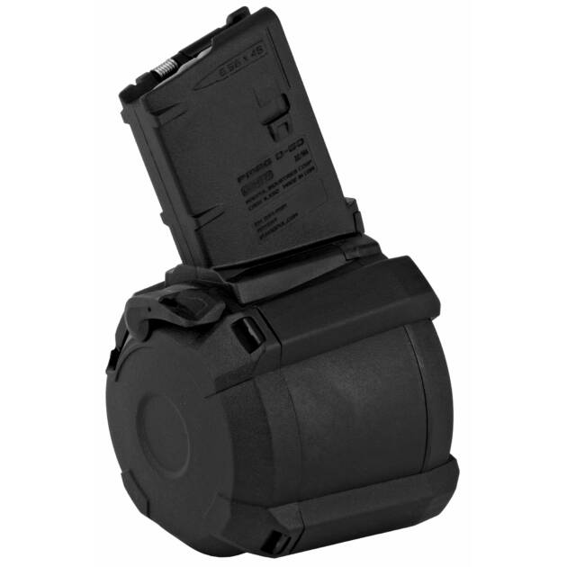 PMAG D-60 5.56 AR/M4 60RD BLK
