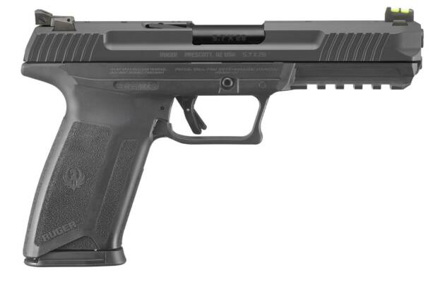 RUGER-57 PRO 5.7X28 BK 5" 20+1