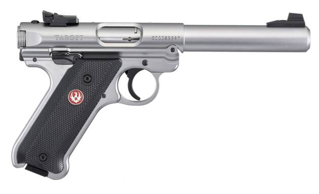 MKIV TARGET 22LR 5.5" SS 10+1